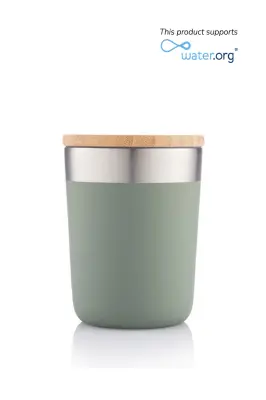 R-LAREN - CHANGE Collection Recycled Insulated Mug - Green