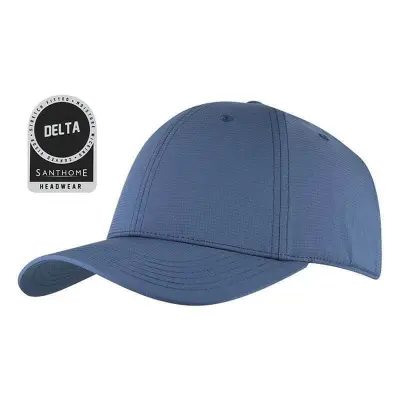 DELTA - Santhome(R) DryNCool(R) Performance Stretch-Fitted Cap - Air Force Blue