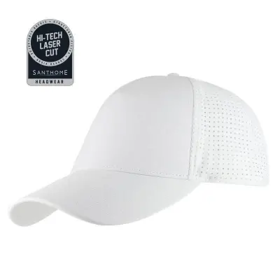 ACE - Santhome 5 Panel DryNCool(R) Sports Cap - White