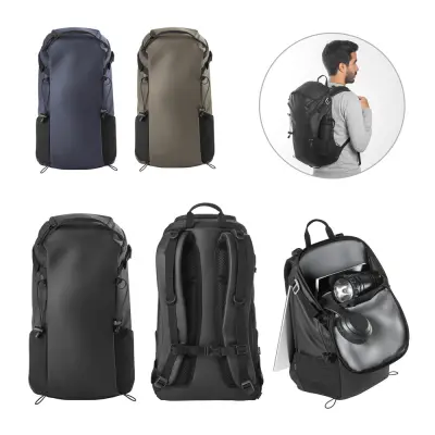 ALASCA. Hiking backpack with waterproof coating