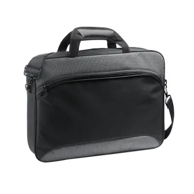 SANTANA. 15'6" Laptop briefcase in 2 Tone 600D and 300D polyester