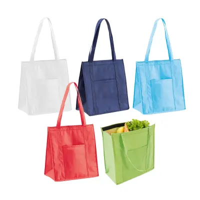 ROTTERDAM. Non-woven Cooler bag (80 g/m²)