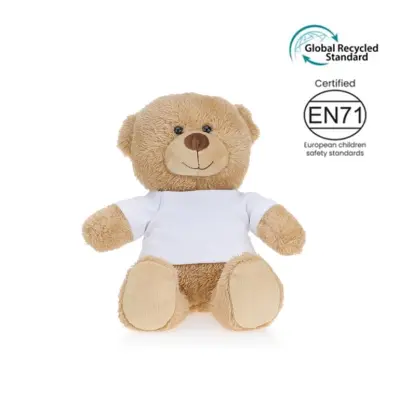 eco-neutral(R) GRS Recycled Teddy Bear Plush Toy (EN71 tested) - 20cms