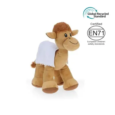 eco-neutral(R) GRS Recycled Camel Plush Toy (EN71 tested) - 30cms
