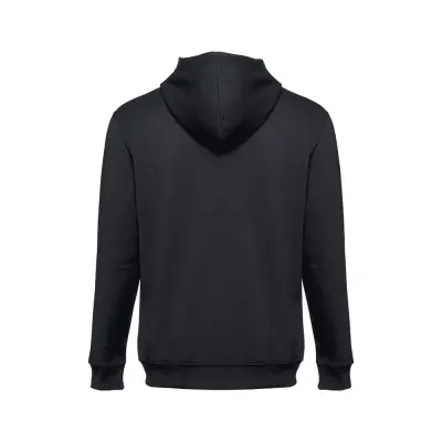 THC AMSTERDAM. Men's hoodie in cotton and polyester with full zip
