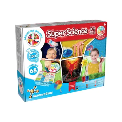 6 in 1 Super Science Kit I. Educational kit for children