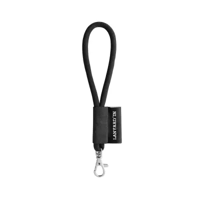 75090. SET Lanyard TUBE Short (Ø 7 mm) with Hook Trigger Snap 9 mm