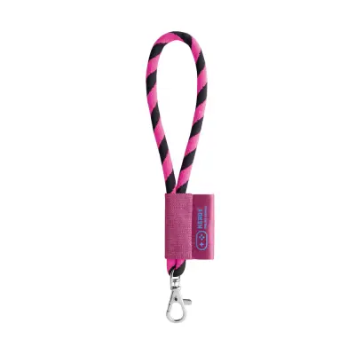 SET Lanyard TUBE Short (Ø 7 mm) with Hook Trigger Snap 9 mm