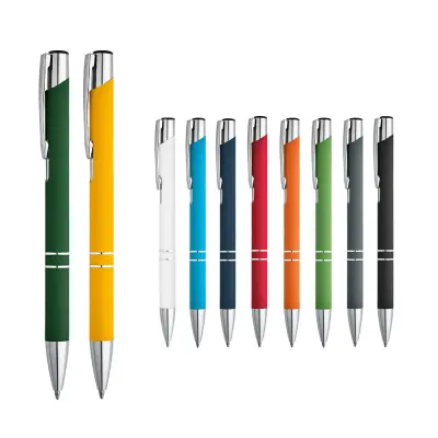BETA SOFT. Soft touch aluminium ball pen