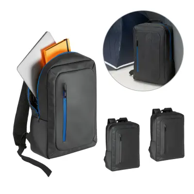 OSASCO. 15" laptop backpack in high-density 600D recycled polyester