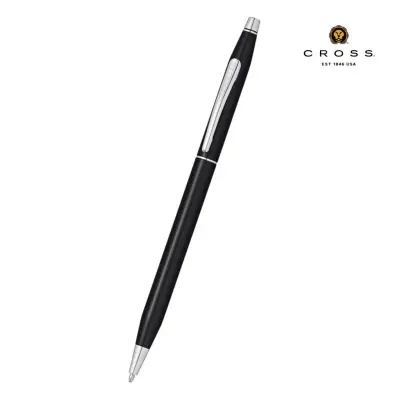 Cross Classic Century(R) Black Lacquer with Polished Chrome Appointments Ballpoint Pen