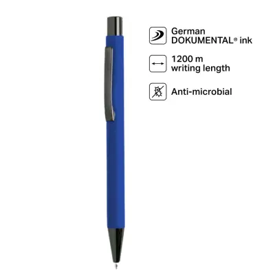 BILLUND - Giftology Metal Ballpen - Blue (Anti-bacterial)