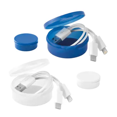 EMMY. 3 in 1 USB cable in ABS and PVC