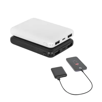 LEAKEY 5. Power bank 5.000 mAh in recycled ABS (100% rABS)