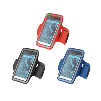 CONFOR. Sports armband in PU and softshell for 6'5" smartphone