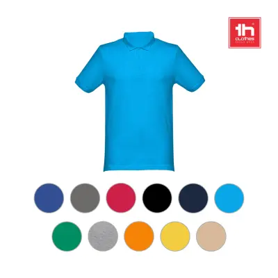 THC MONACO. Men's polo shirt