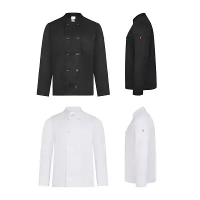 VL BACO. Long-sleeved kitchen jacket (190 g/m²)