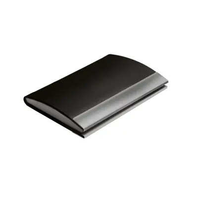 SANDLER. Metal and PU card holder