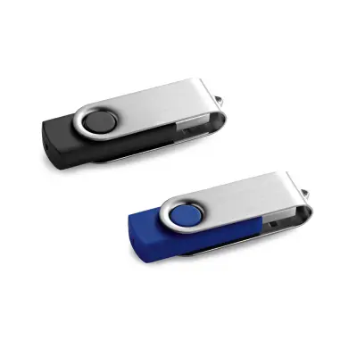 CLAUDIUS 2GB. 2 GB USB flash drive with metal clip