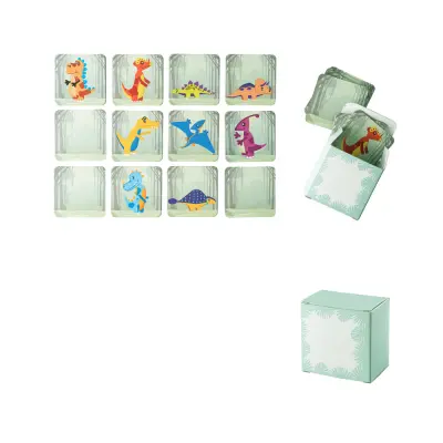 TRICERATOPS. 20 piece memory game
