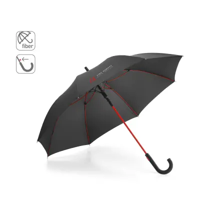 ALBERTA. Polyester umbrella with automatic opening