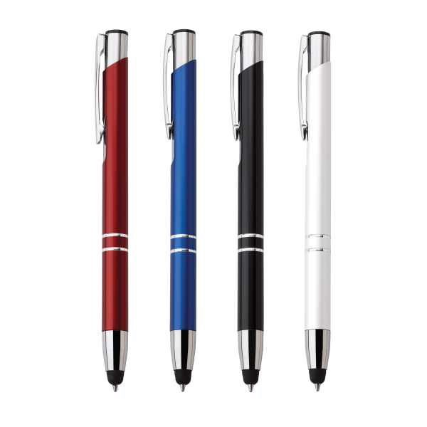 ALUMINIUM PEN WITH STYLUS