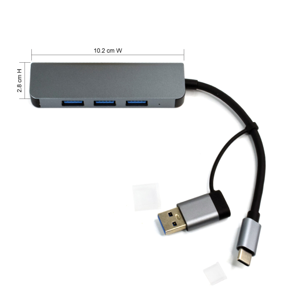 CABLE USB C HUB MULTIPORT ADAPTER