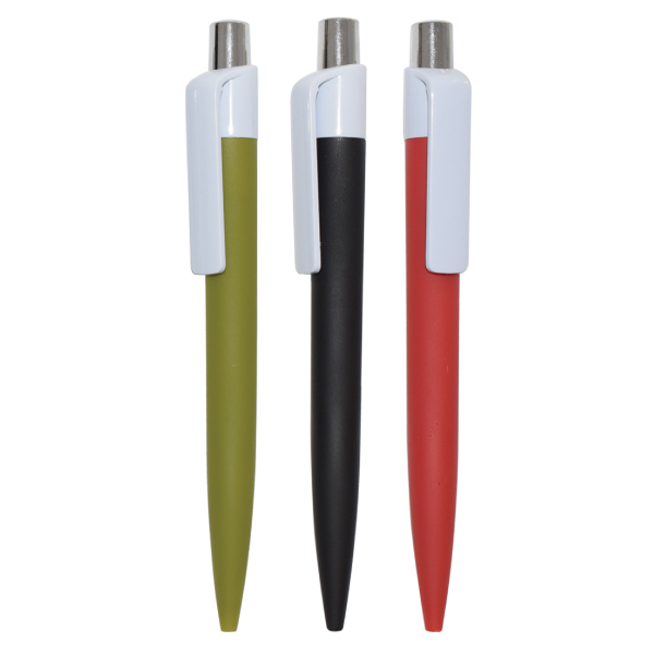 HIGH QUANTITY RUBBER BODY PLASTIC PENS