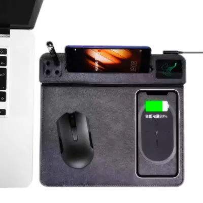 LIGHT-UP LOGO
WIRELESS CHARGING MOUSE PAD