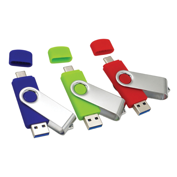 OTG SWIVEL USB FLASH DRIVE TYPE-C