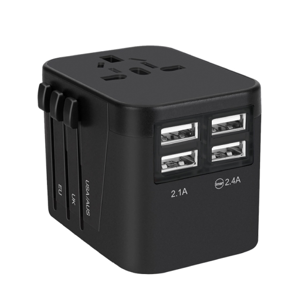 UPRADE 4 USB PORT TRAVEL ADAPTER