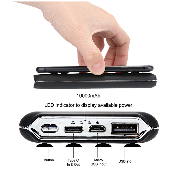 WIRELESS CHARGING POWER BANK