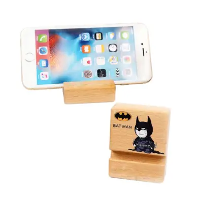 WOODEN MOBILE STAND 