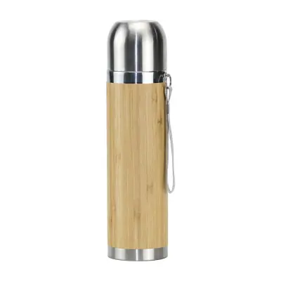 Promotional Bamboo Flask