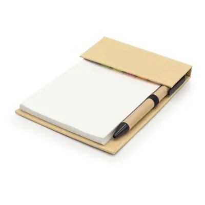 Notepad with Sticky Note and Pen