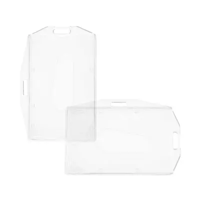 Clear Plastic PVC Card Holder