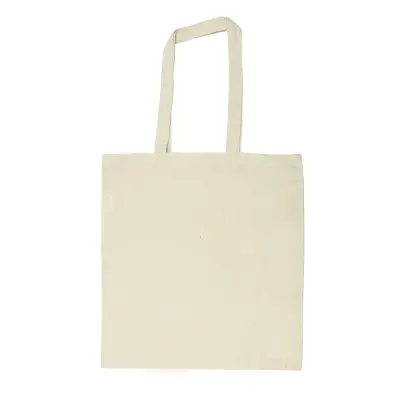 Cotton Shopping Bags with Long Handles 145GSM