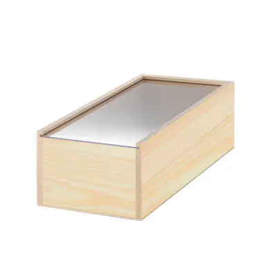 BOXIE CLEAR M. Wood box M