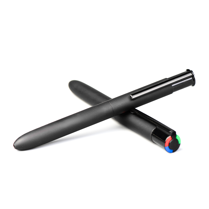 MULTI PEN Eco-Friendly 4-Color Ball Pen with Sleek Design and Mirror Finish