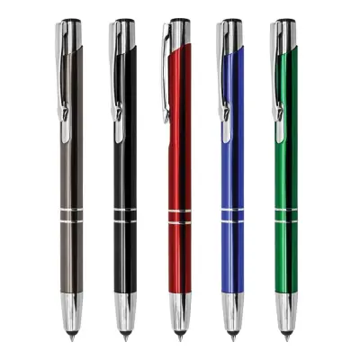 Aluminum Pens with Stylus