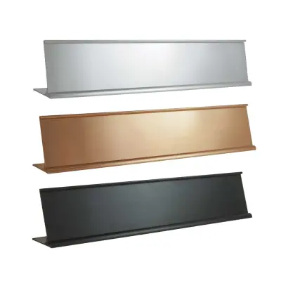 Aluminum Desk Sign Holders
