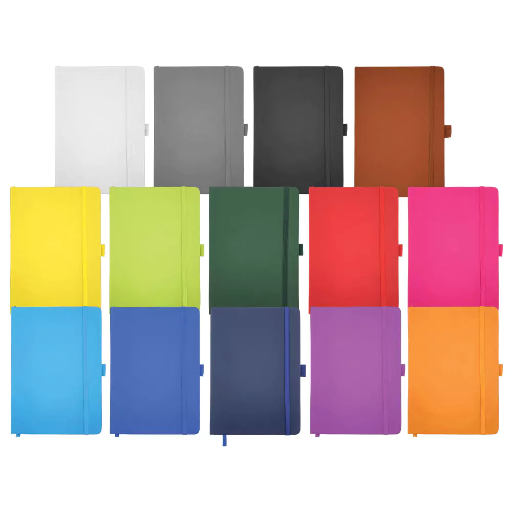 A5 PU Notebooks with Pen Holder