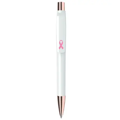 Maxema Pens with Breast Cancer Awareness Logo