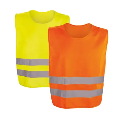 THIEM. 100% polyester high visibility vest