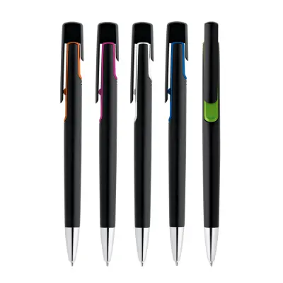 BRIGT. Ball pen with metallic finish