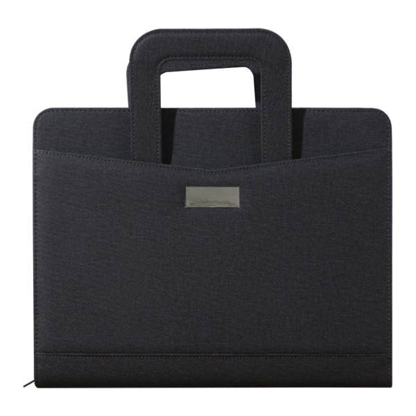 PROFESSIONAL ZIPPED CONFERENCE FOLDER.