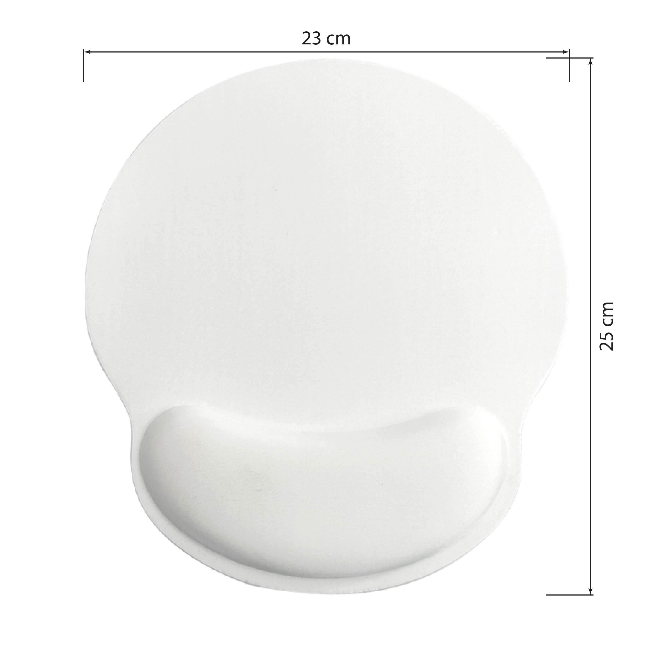 Mouse pad with wrist support