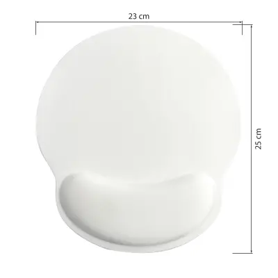 Mouse pad with wrist support