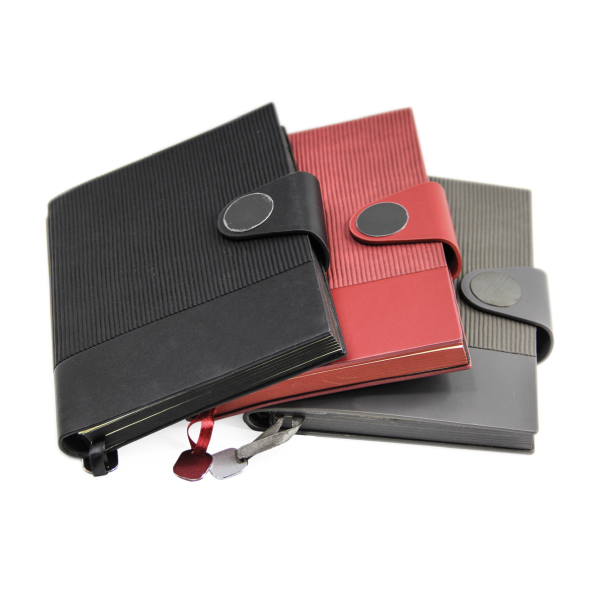 Executive pu soft leather note book A5 size customized soft leather