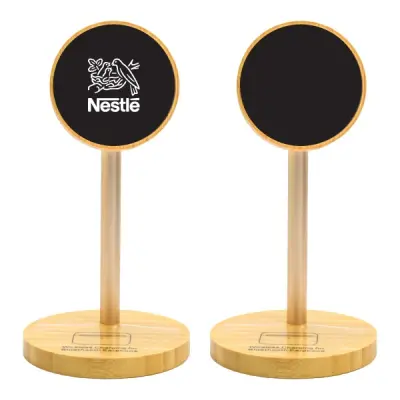 Bamboo Wireless Charger Stand
